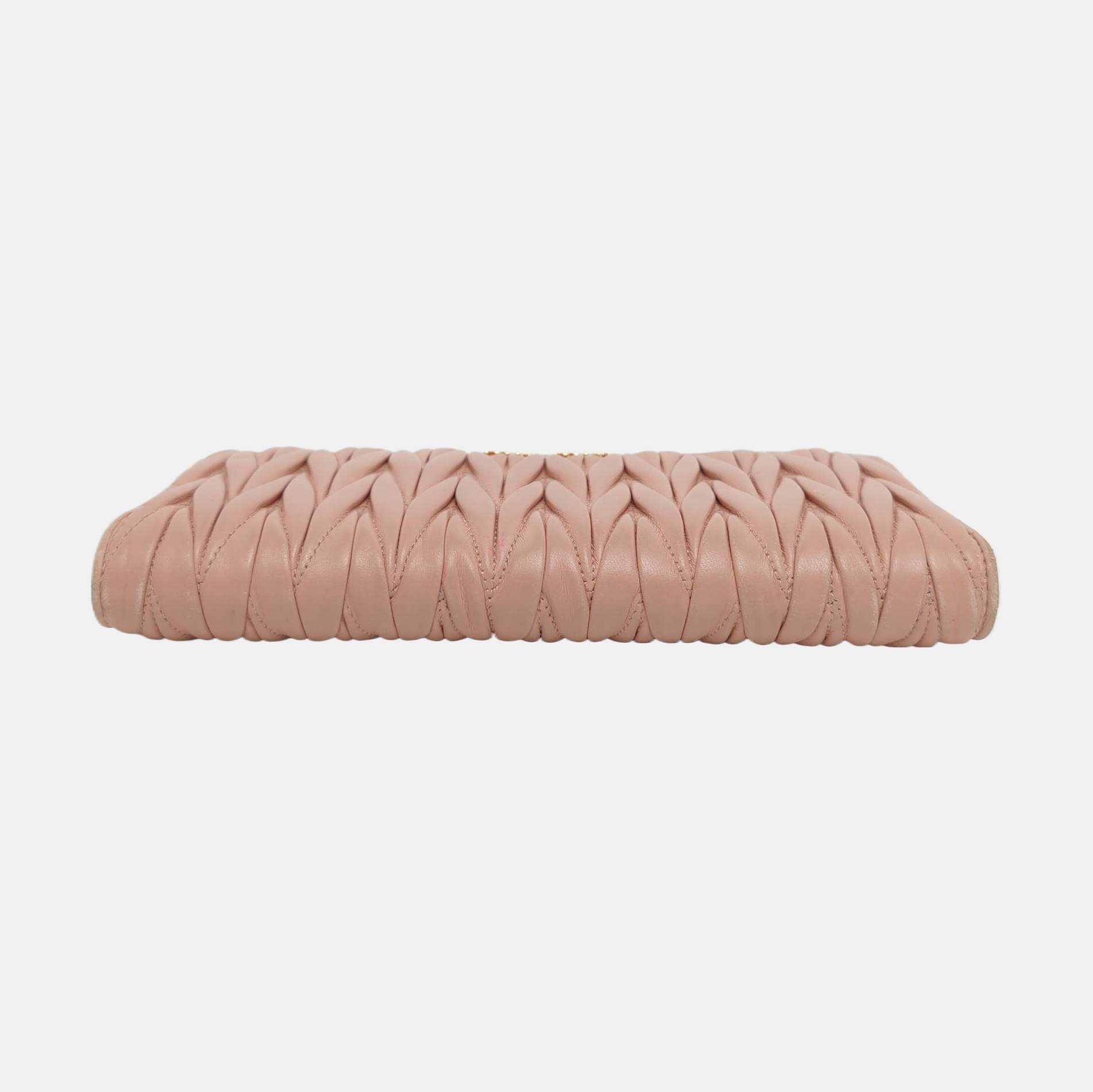 Quilted Lambskin Wallet Pink