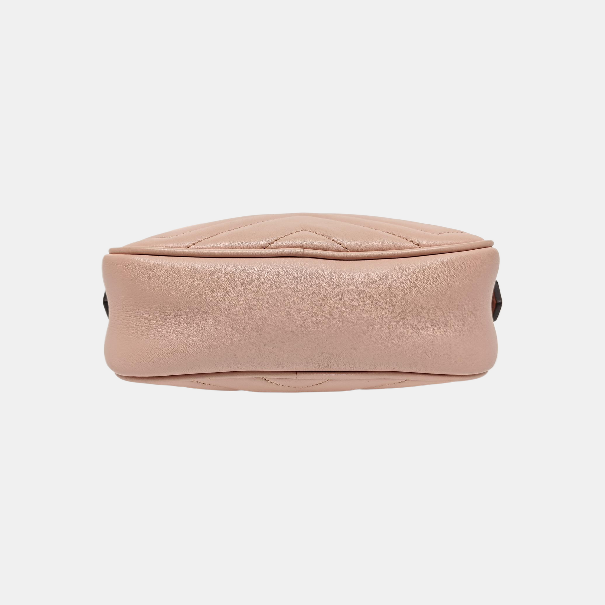 GG Marmont Mini Quilted Calfskin Pink