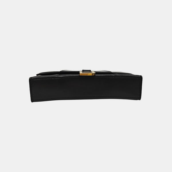 Hourglass S Calfskin Black