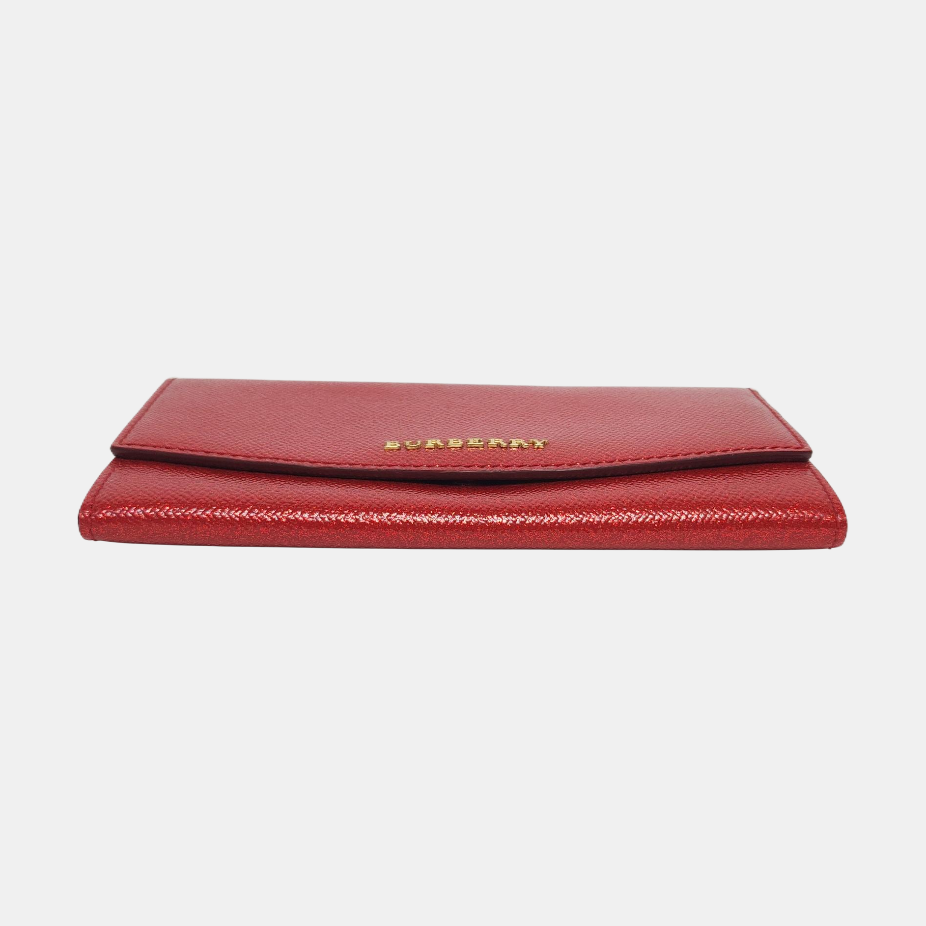 Patent Leather Wallet Red