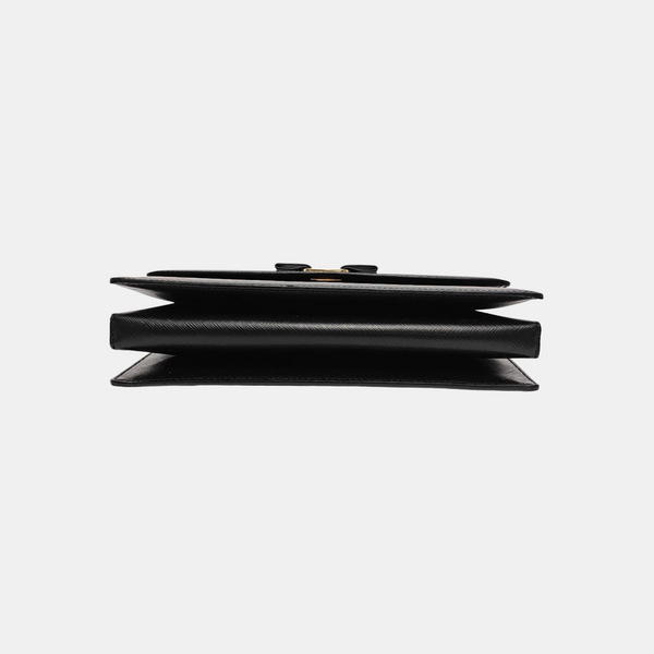 Calfskin Shoulder Bag Black
