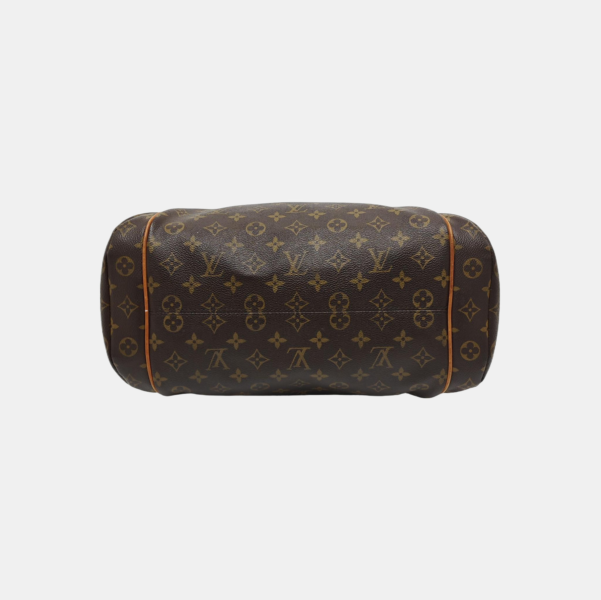 TOTALLY GM Monogram Coated Canvas Brown