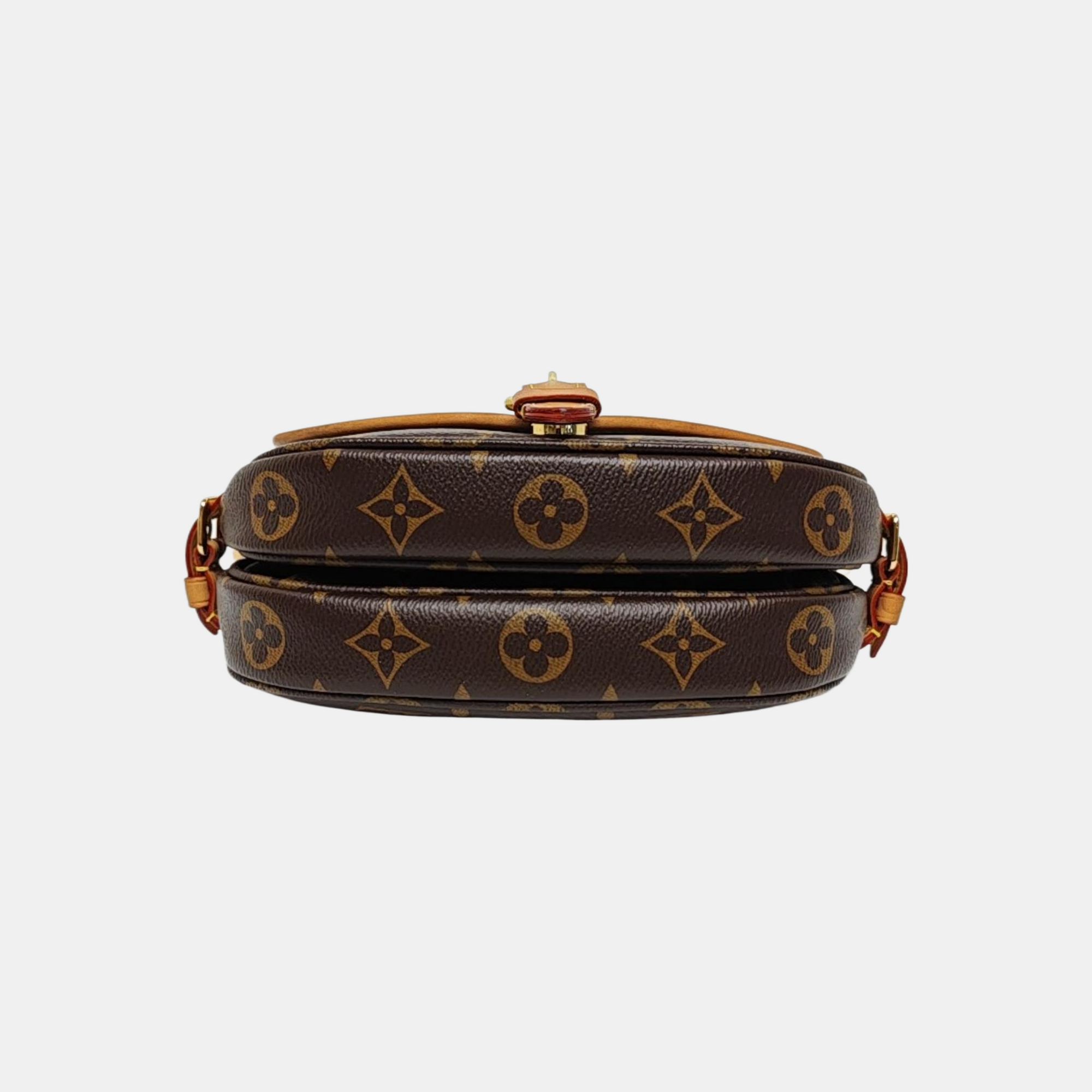 SAUMUR BB Monogram Coated Canvas Brown