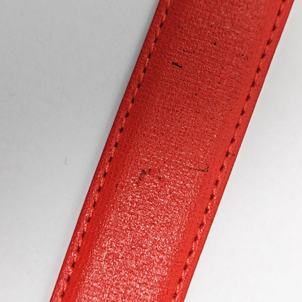 Leather Belt Orange
