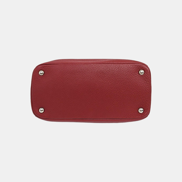 Calfskin Tote Bag Red