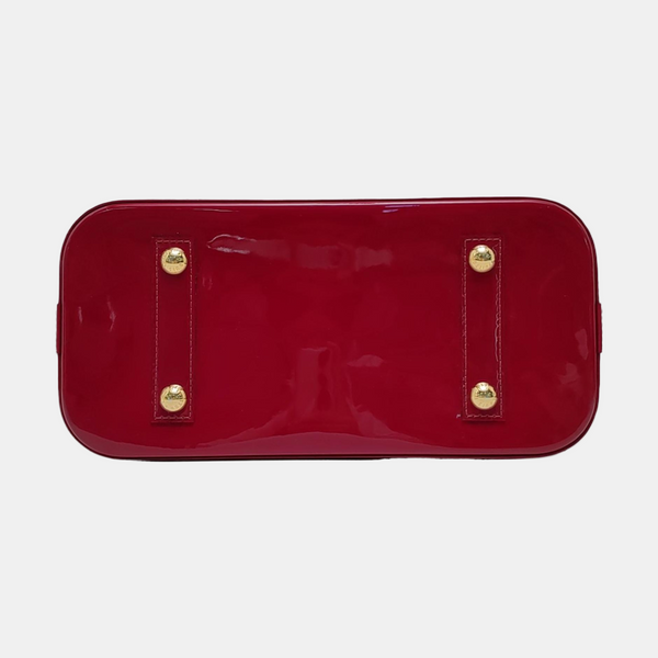 Authenticated pre-owned  ALMA PM Patent Leather Red - Top Handle Bag at Looply