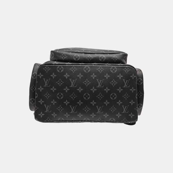 TRIO Monogram Coated Canvas Black