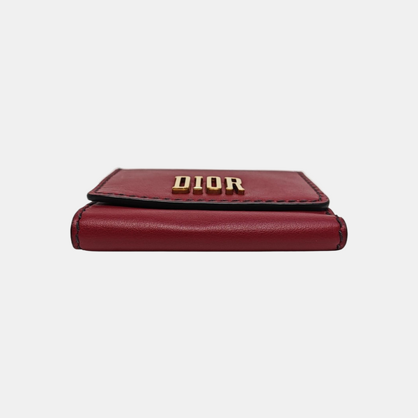 Calfskin Wallet Red