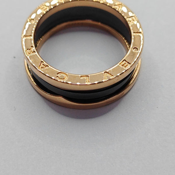 B.ZERO1 18k Rose Gold Ring EU 58