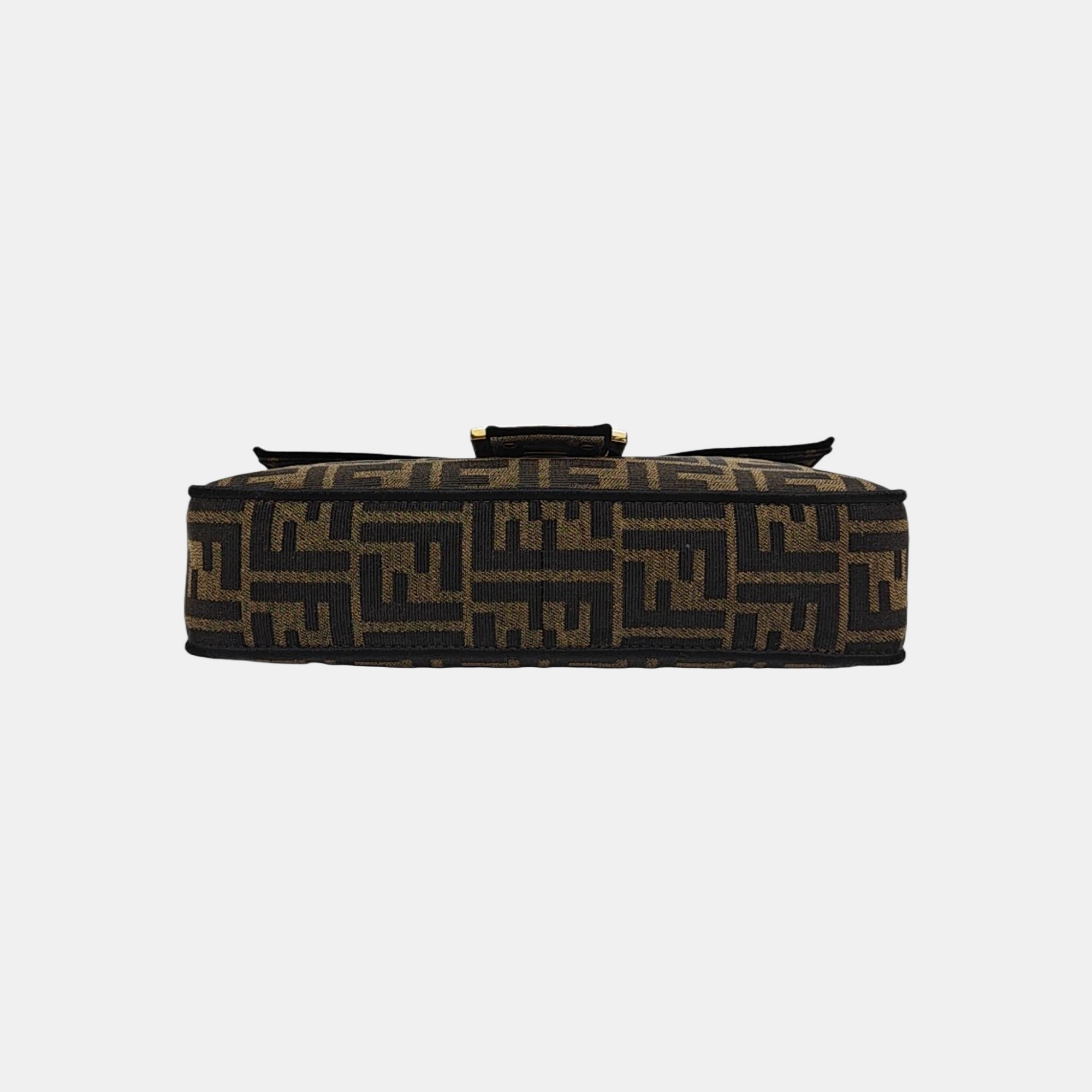 Baguette Medium Canvas Brown