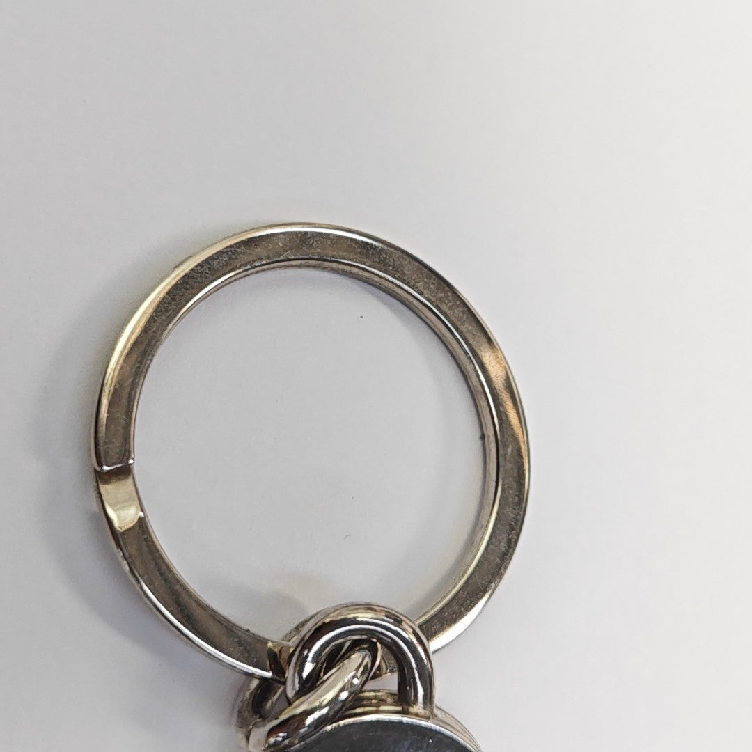 Metal Bag Charm Silver