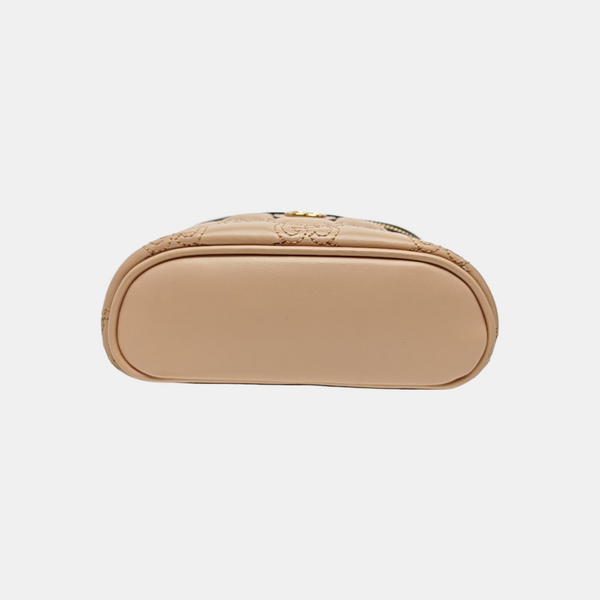 GG Matelassé Quilted Calfskin Beige