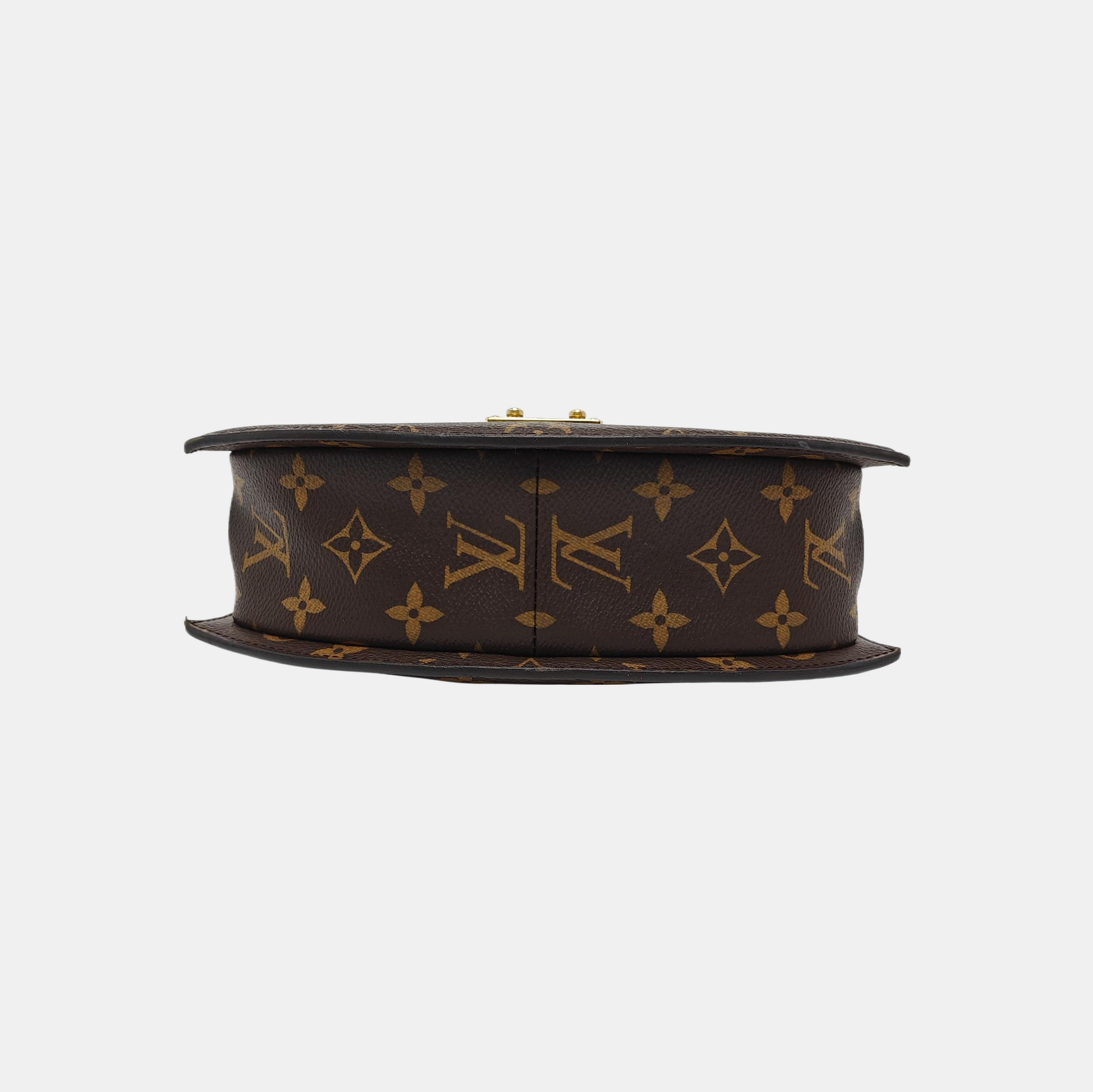 EDEN Monogram Coated Canvas Brown