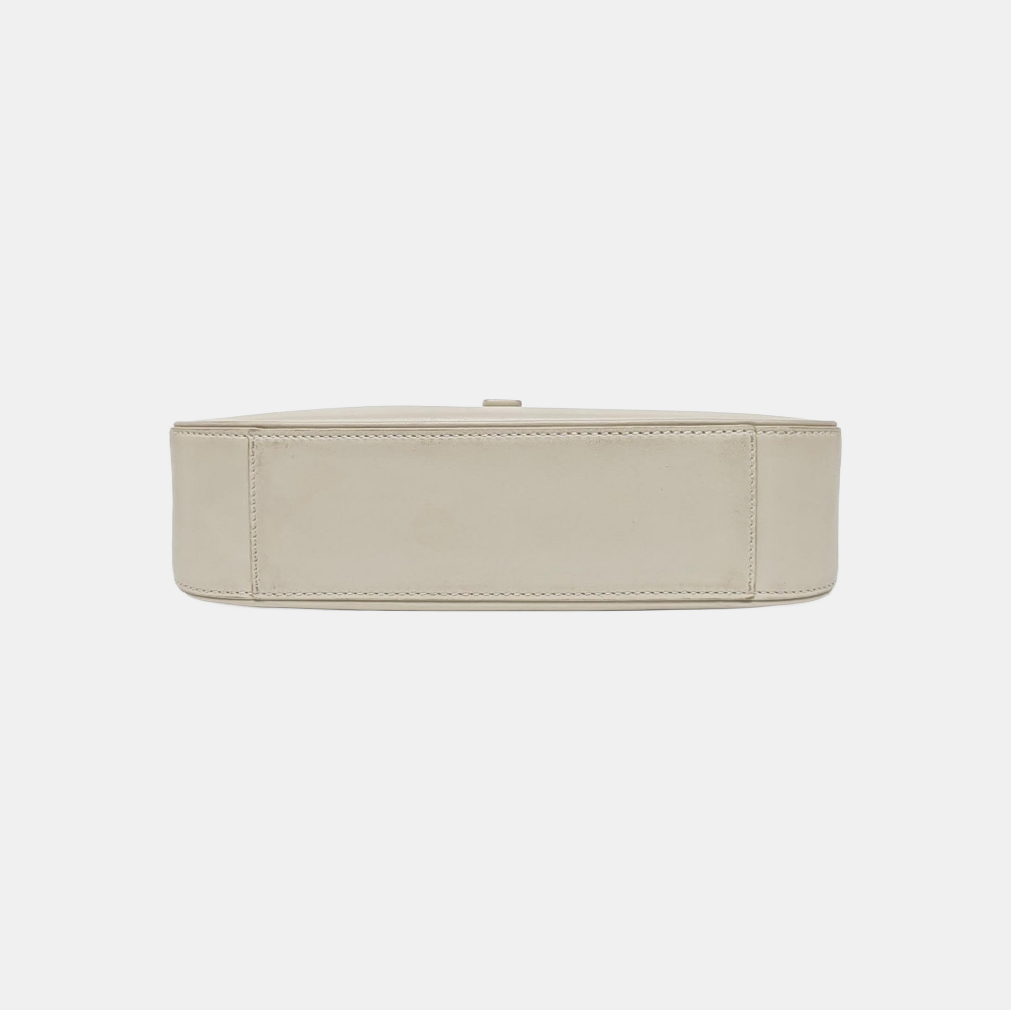 LE 5 À 7 Small Calfskin White