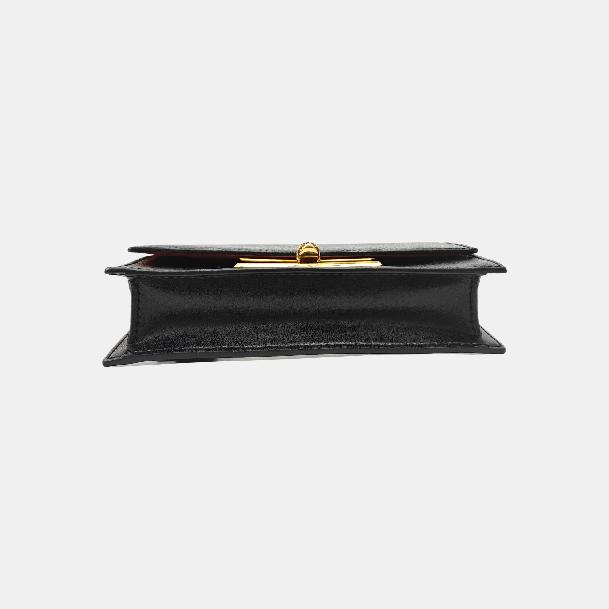Calfskin Belt Bag Black