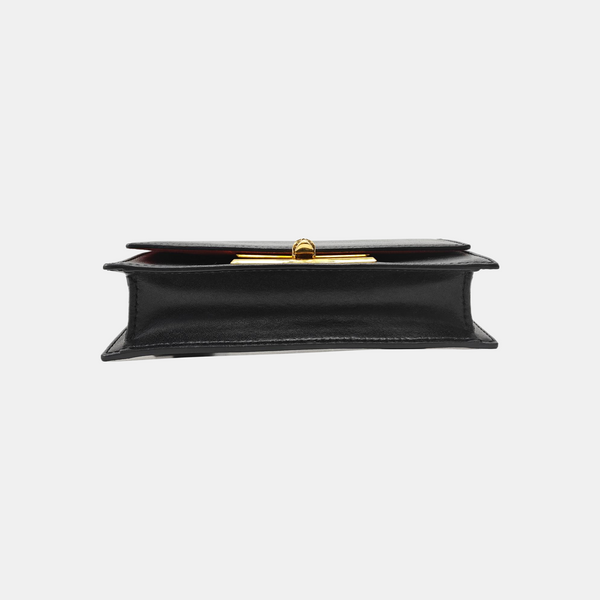Calfskin Belt Bag Black