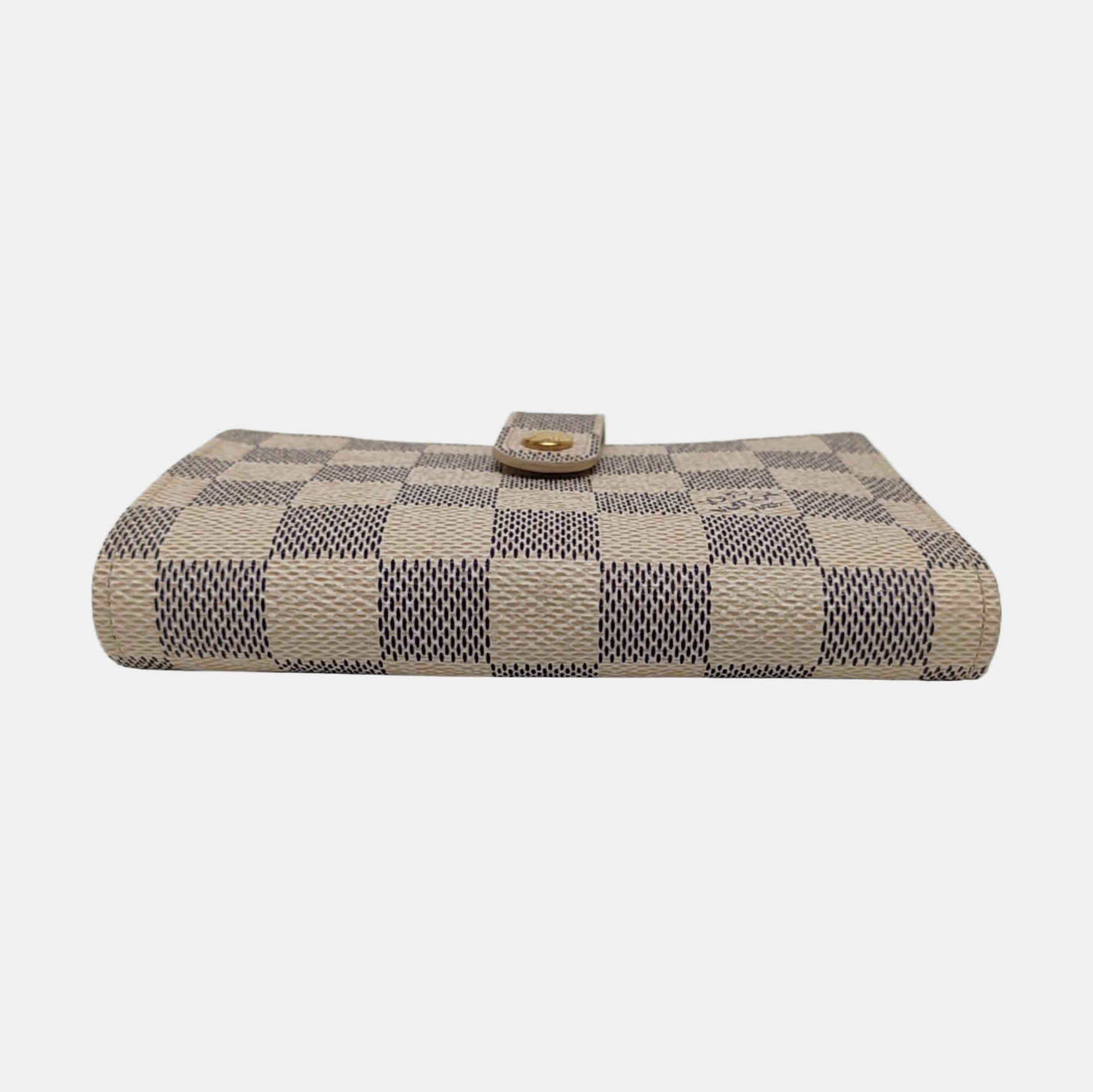 VIENNOIS Damier Azur Coated Canvas White Wallet