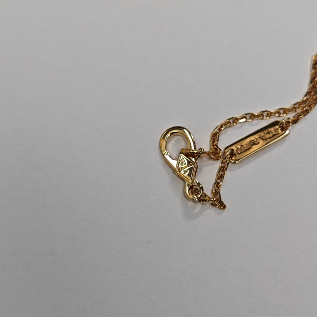 Vintage Alhambra 18k Gold Necklace