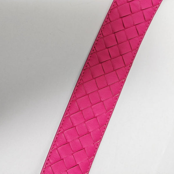 Leather Belt Red