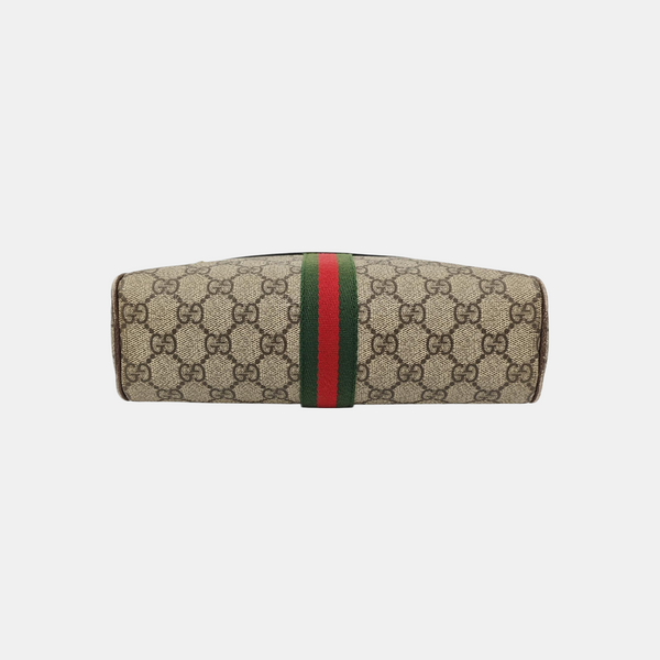 Lona revestida Monogram Ophidia Beige