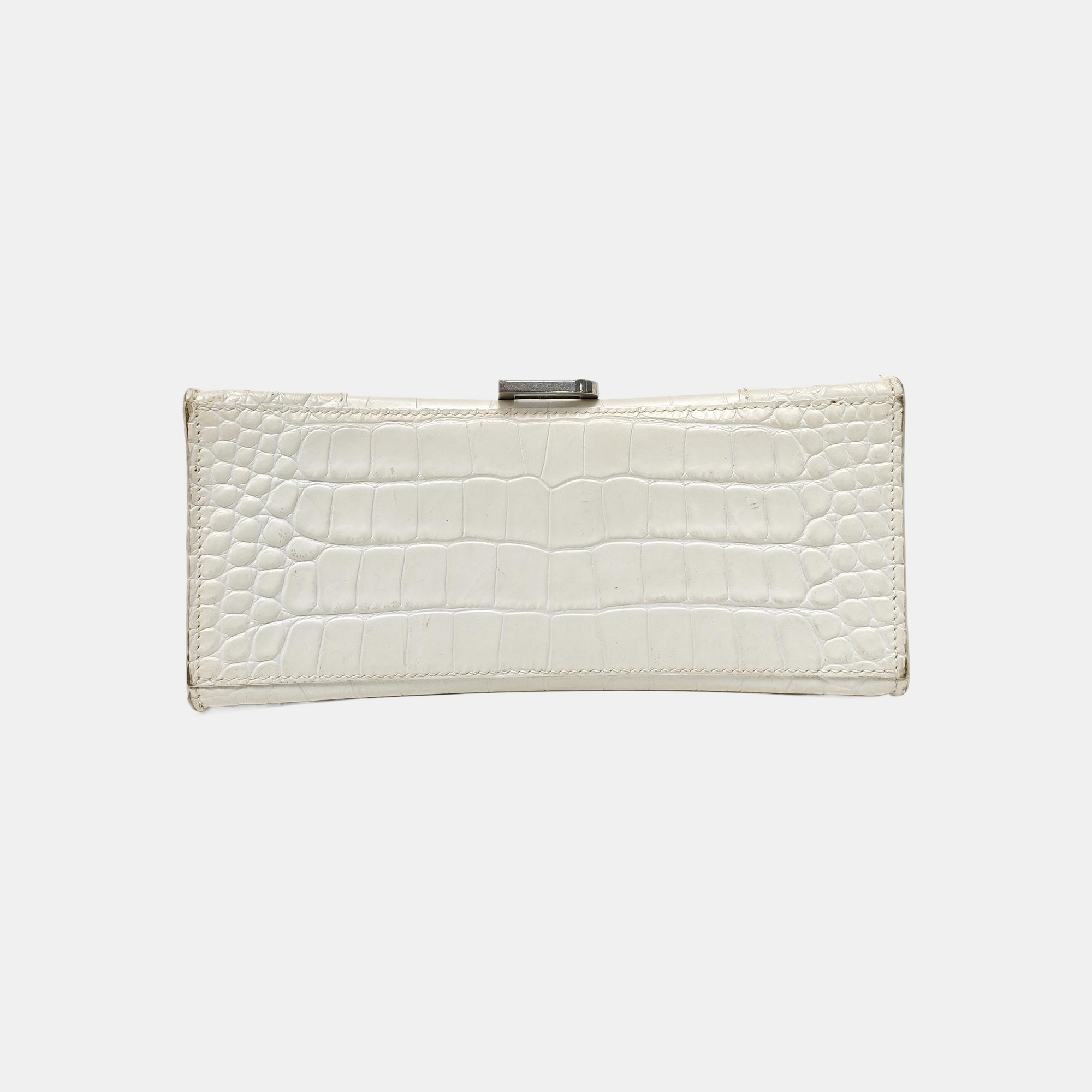 Hourglass S Calfskin White