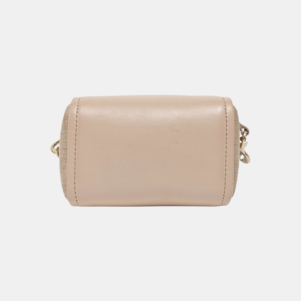 Leather Tote Bag Small Pink