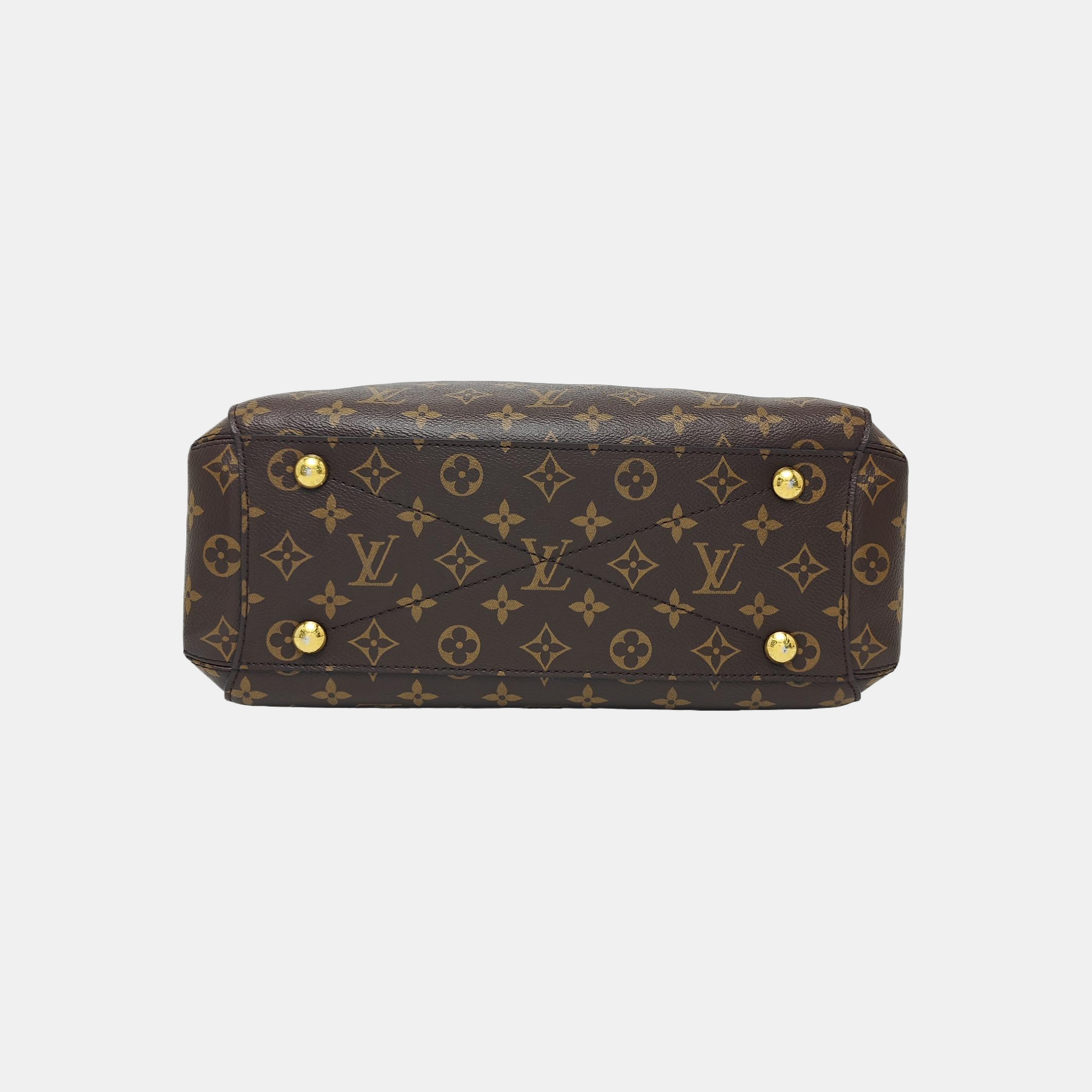 MONTAIGNE Monogram Coated Canvas Brown