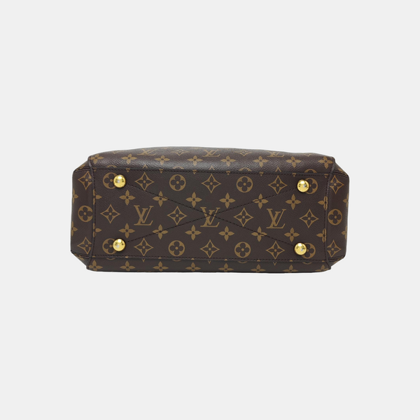 MONTAIGNE Monogram Coated Canvas Brown