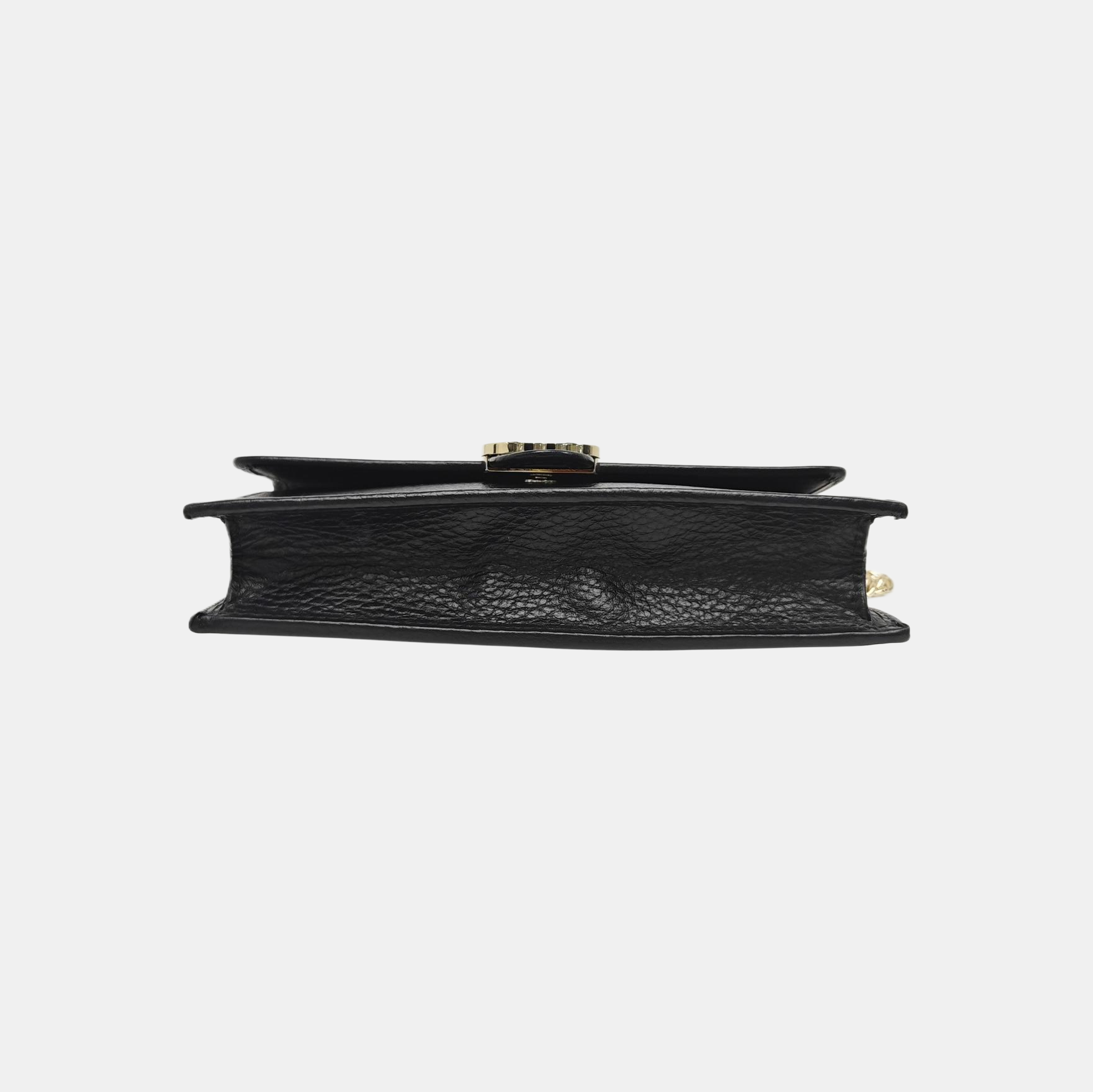 Interlocking G Small Calfskin Black