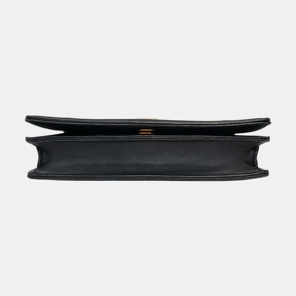 Authenticated pre-owned  Diorama Calfskin Black - Shoulder Bag at Looply