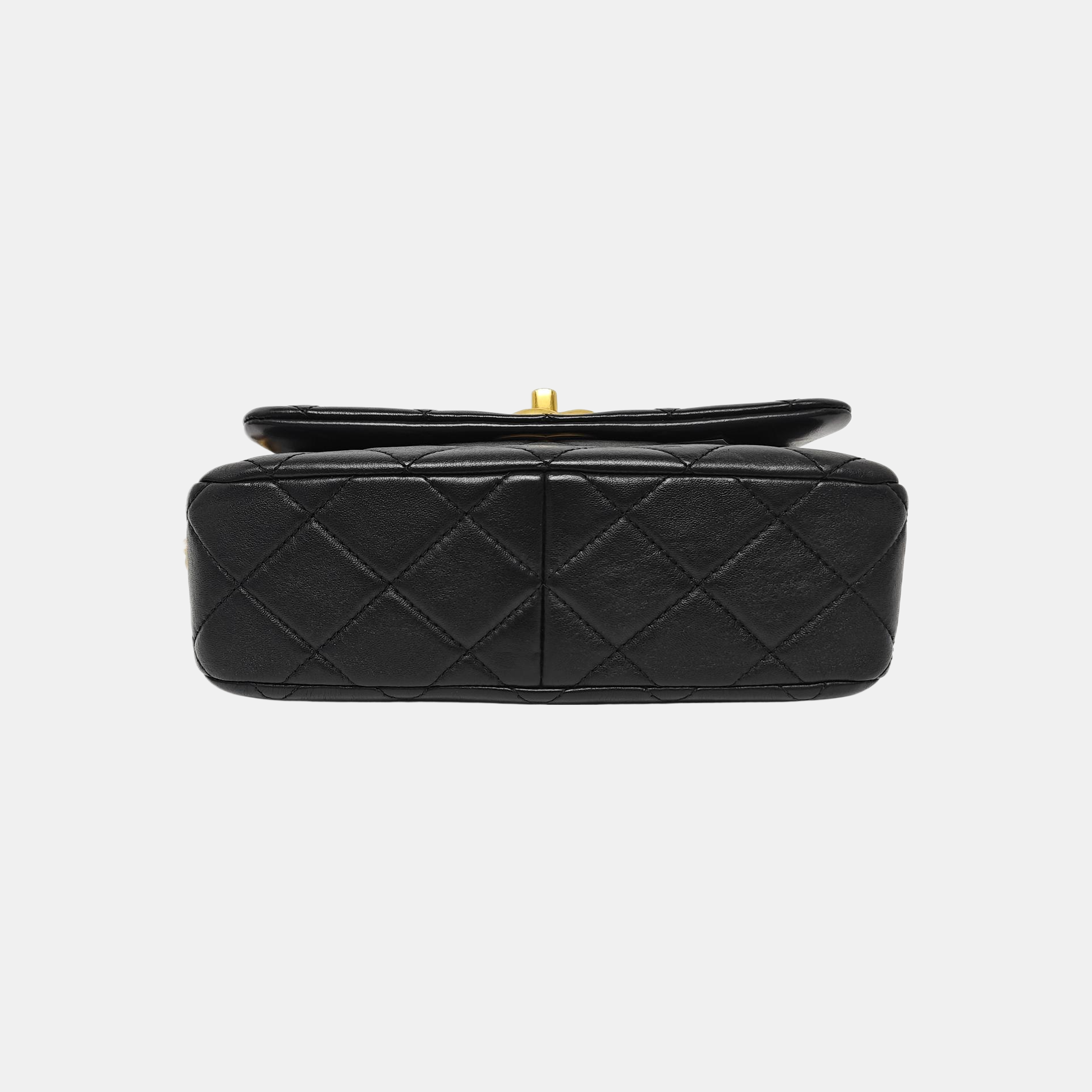 Quilted Lambskin Small Black