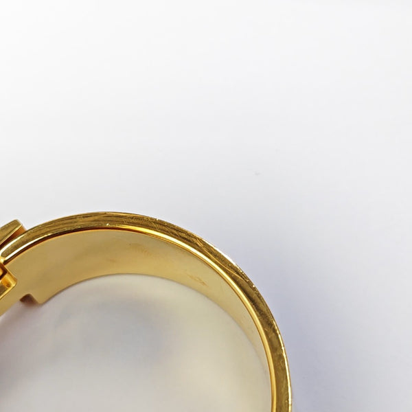 Clic Clac H Metal Gold Bangle