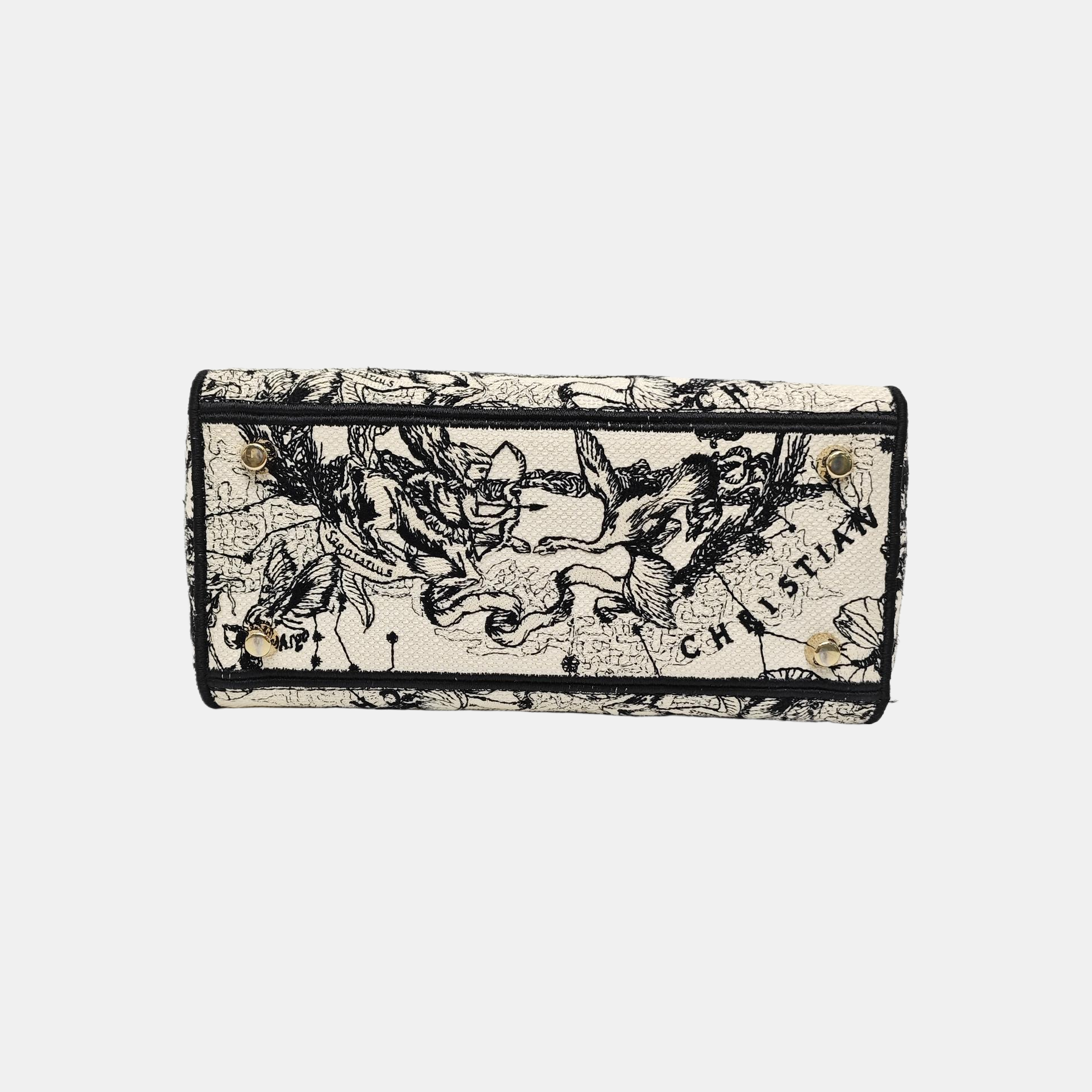 Lady D-Lite Medium Canvas White