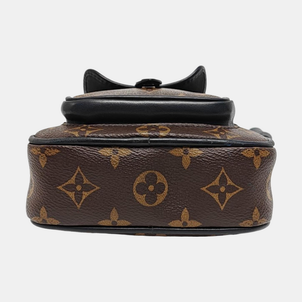 CHRISTOPHER Monogram Coated Canvas Brown