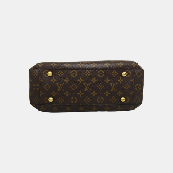 MONTAIGNE Monogram Coated Canvas Brown