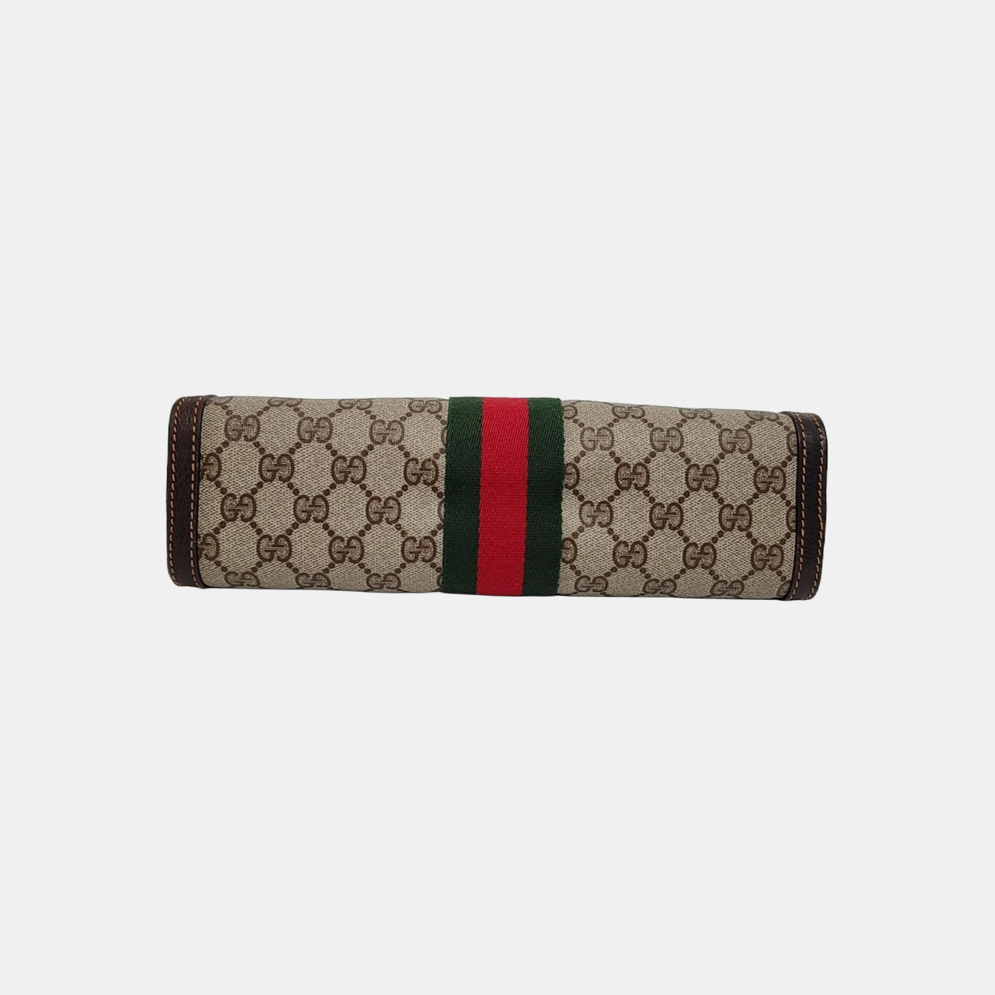 Authenticated pre-owned  Ophidia Monogram Coated Canvas Beige - Clutch at Looply