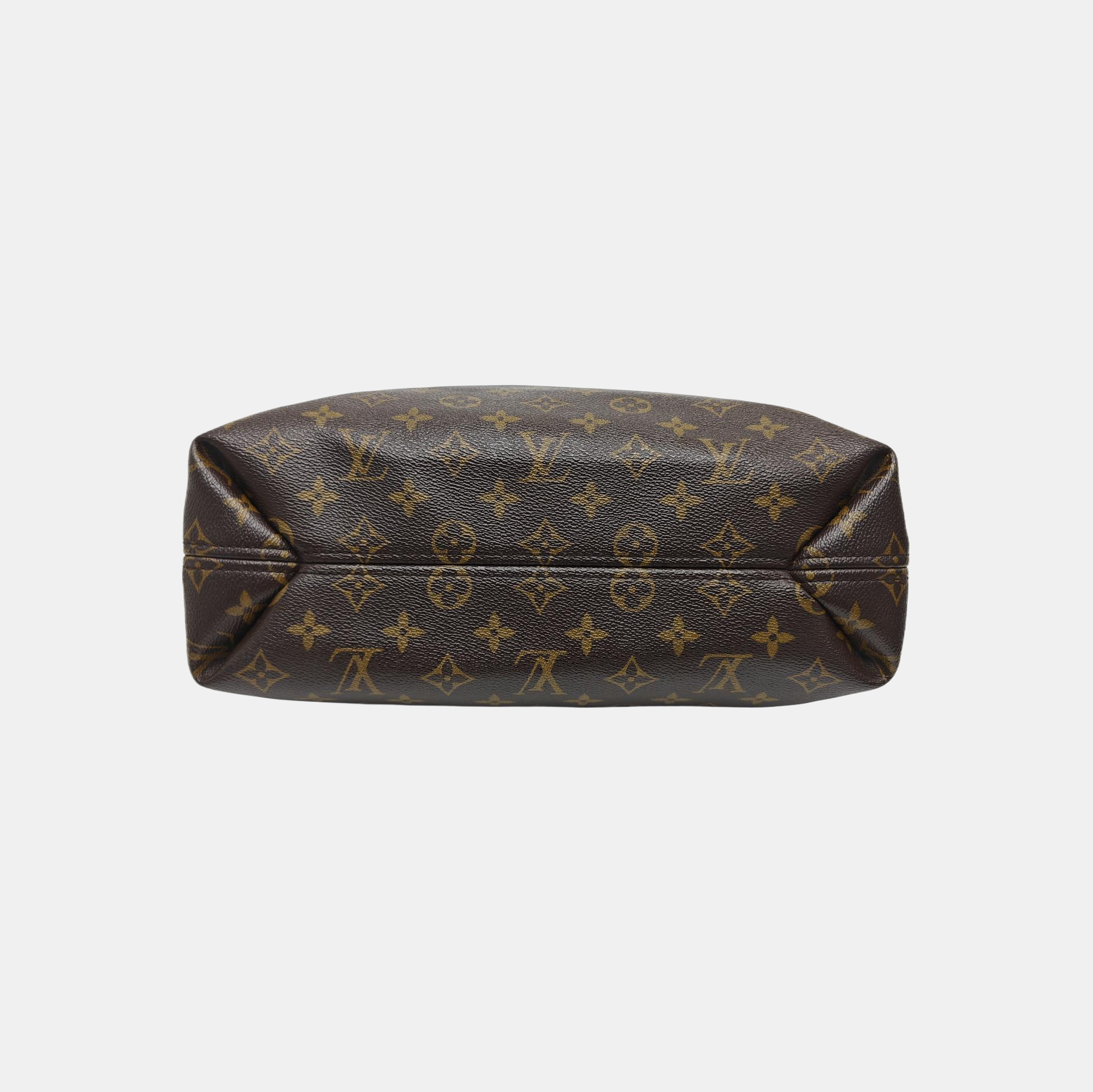 VINTAGE SULLY PM Monogram Coated Canvas Brown