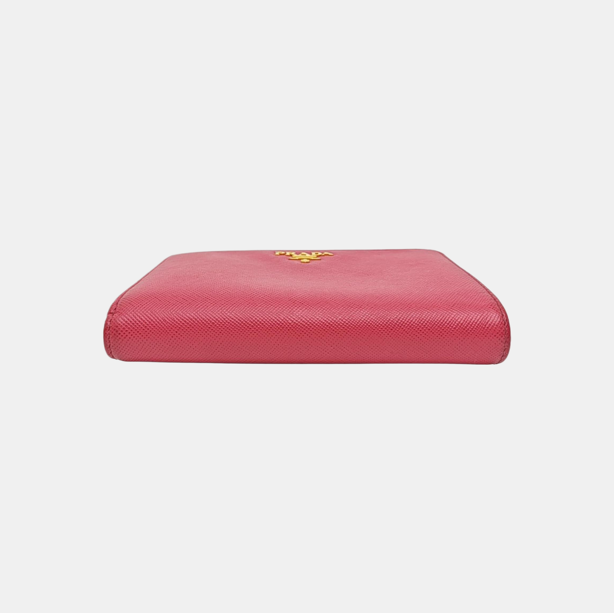 Saffiano Calfskin Wallet Red
