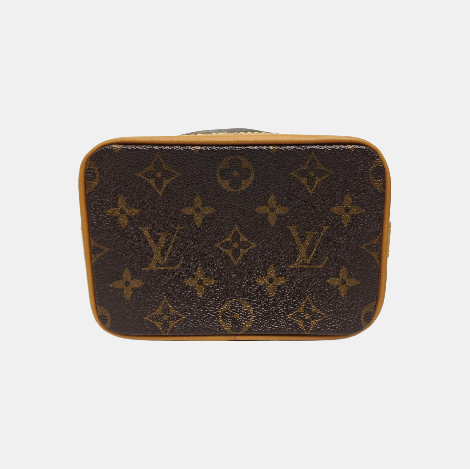 MILK BOX Monogram Coated Canvas Brown