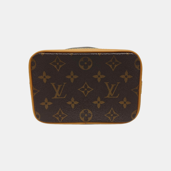 MILK BOX Monogram Coated Canvas Brown