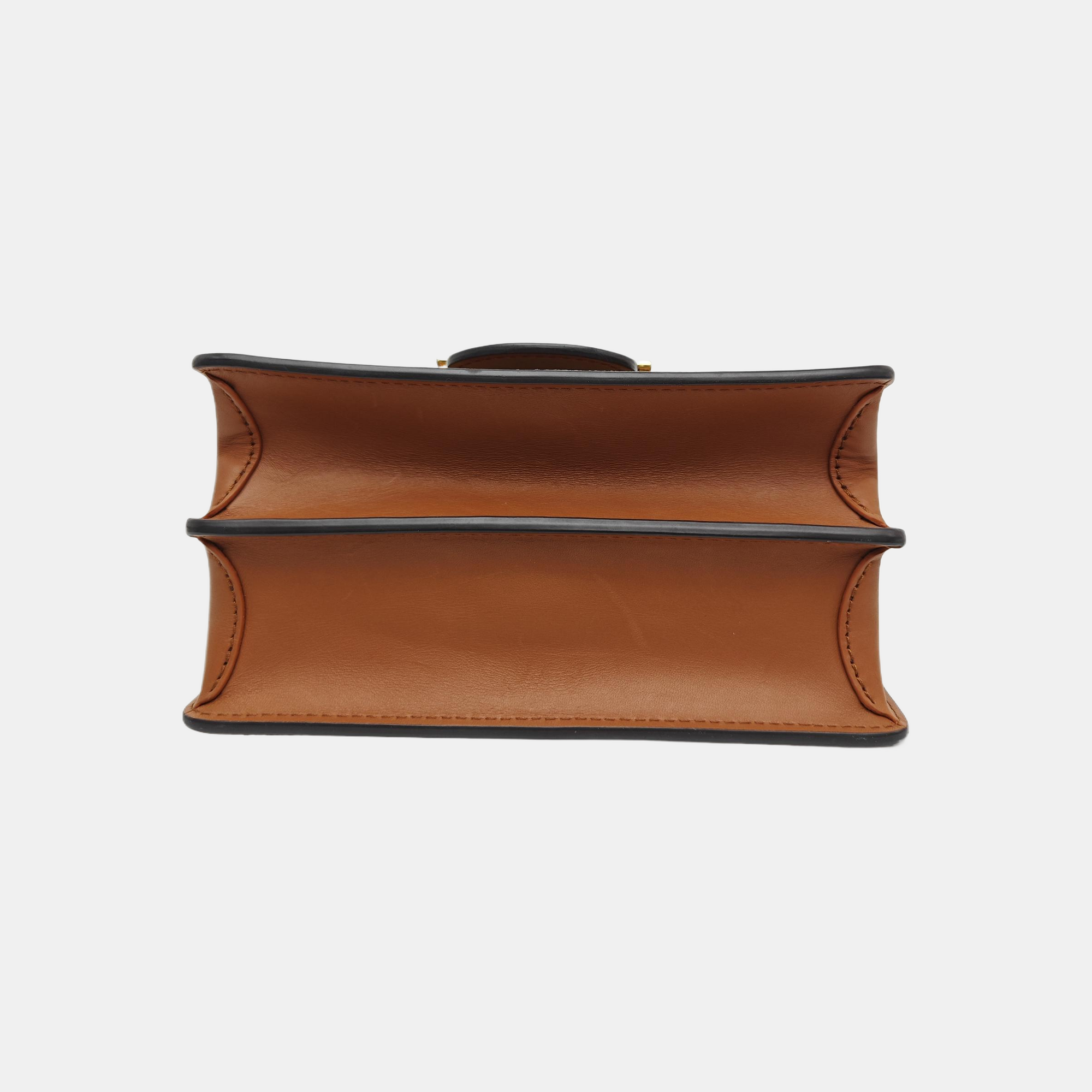 DAUPHINE Mini Monogram Coated Canvas Brown