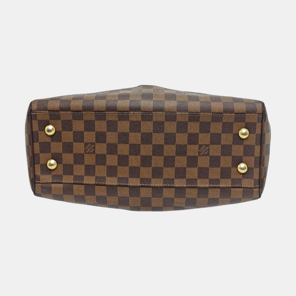 TREVI PM Damier Ebene Coated Canvas Brown