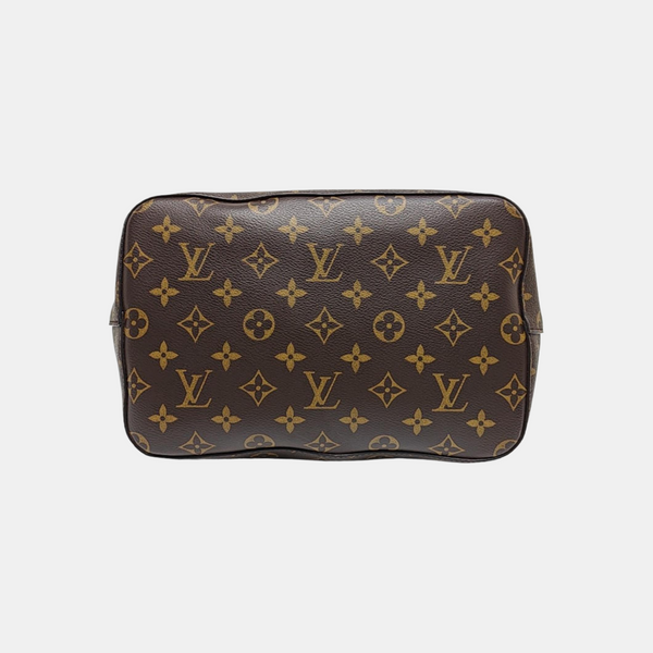 NÉONOÉ MM Monogram Coated Canvas Brown