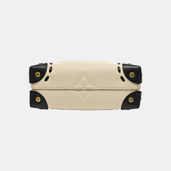 PETITE MALLE Calfskin White