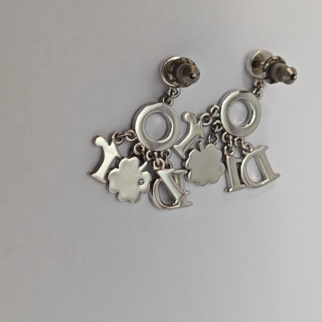 Metal Silver Stud Earrings