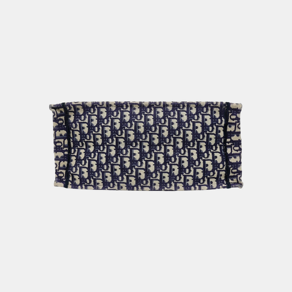 Book Tote Medium Oblique Canvas Blue