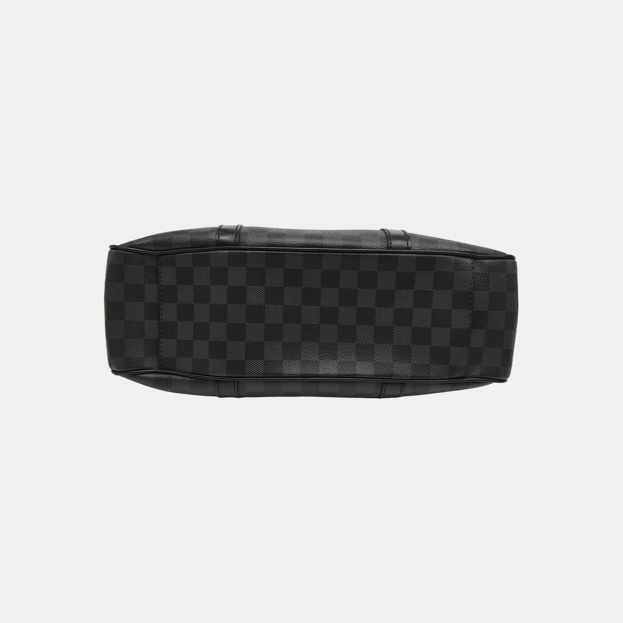 TADAO MM Damier Graphite Coated Canvas Gray