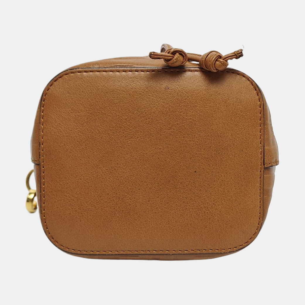 Mon Tresor Mini Calfskin Brown