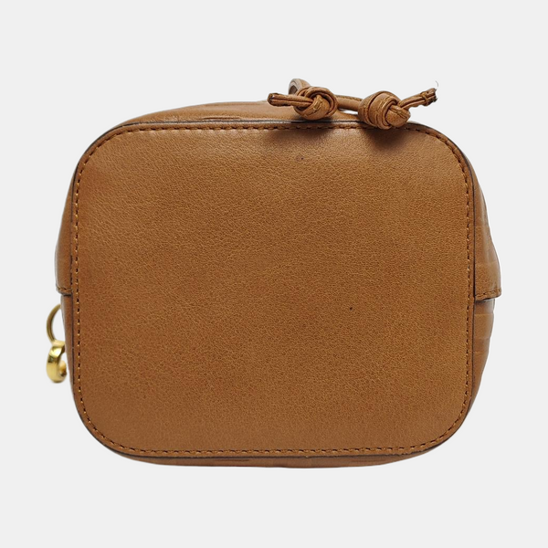 Mon Tresor Mini Calfskin Brown