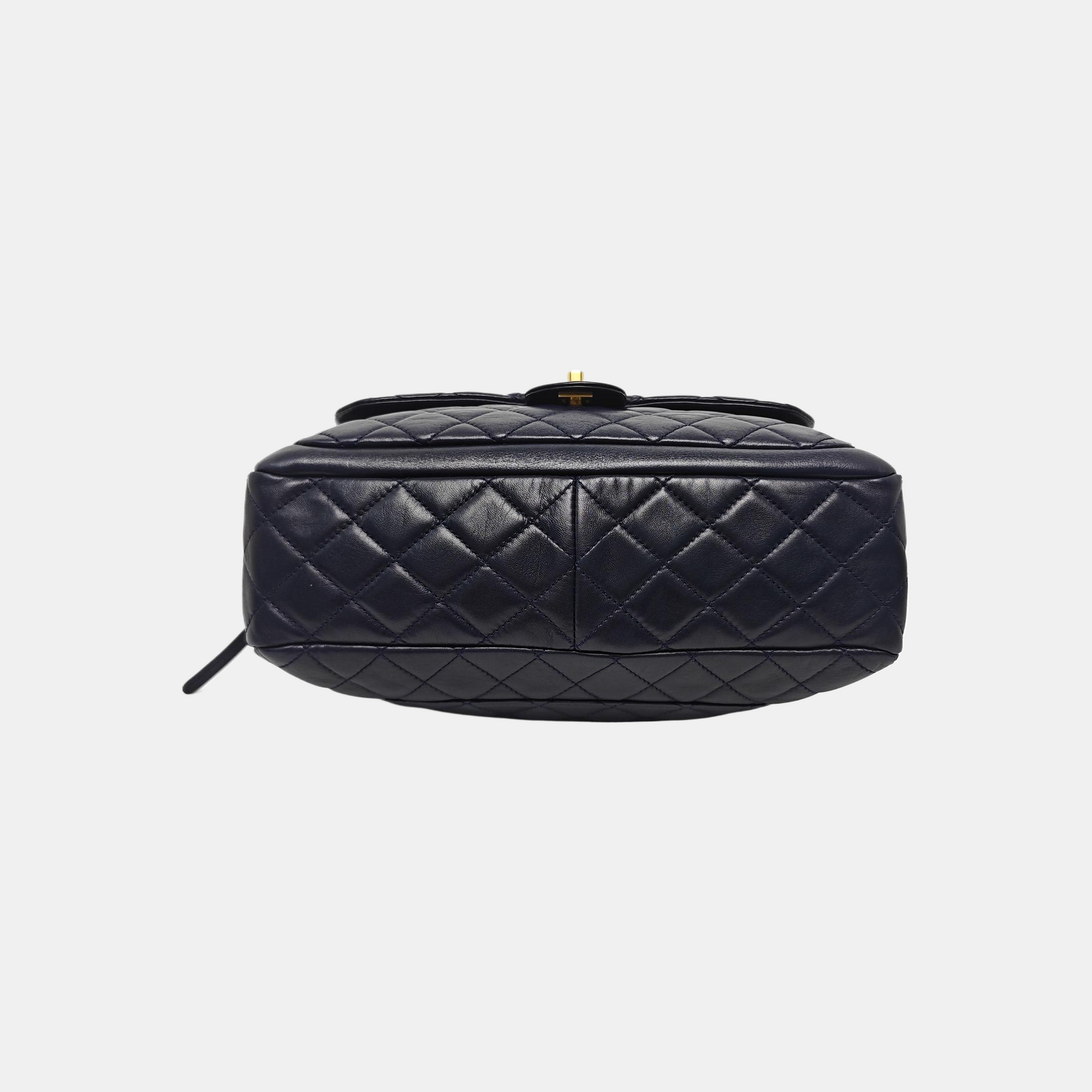Quilted Lambskin Blue